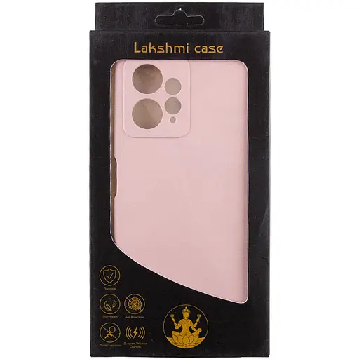 Чохол Lakshmi Silicone Cover Full Camera (AAA) для Xiaomi Redmi Note 12 4G Рожевий / Pink Sand - фото 8