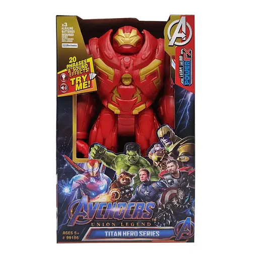 Игровая фигурка Marvel Bambi 99106 со светом и звуком Халкбастер