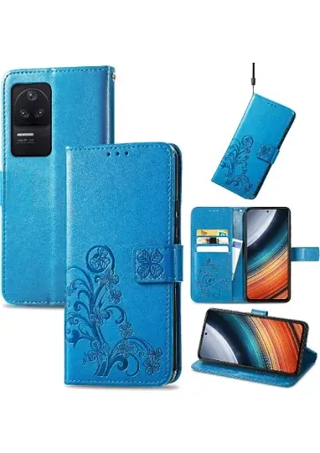 Чохол Mellow Mall Mellow Mall Для Xiaomi Redmi K40S З Коротким Ремінцем, Чохол З Чотири Листя Конюшини - фото 2