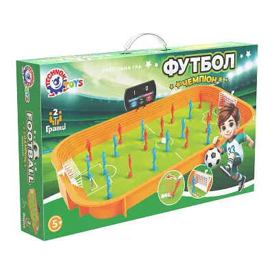 Настольная игра "Футбол чемпион ТехноК" 0335, в коробке (4823037600335) - фото 1