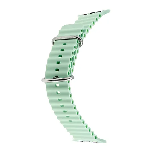 Ремінець Apple Watch Silicone Ocean Band Ultra 42/44/45/46/49 mm Tea Зелений - фото 2