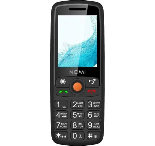Телефон Nomi i2440 Black UA UCRF - фото 2