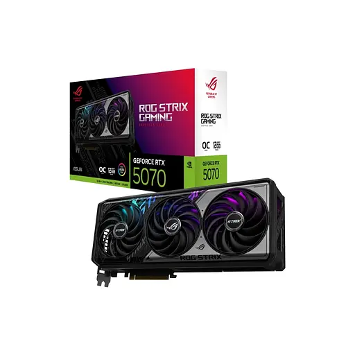 Видеокарта ASUS GeForce RTX5070 12Gb ROG STRIX GAMING OC (ROG-STRIX-RTX5070-O12G-GAMING) - фото 11