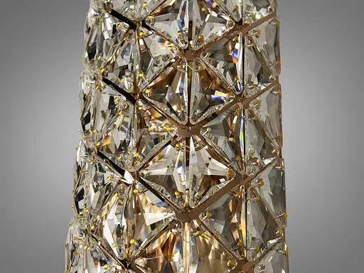 Кришталеве бра золото з кристалами м′яке світо - фото 4