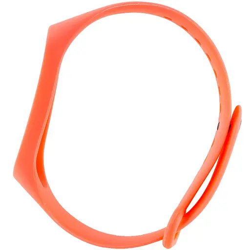Силиконовый ремешок для Xiaomi Mi Band 3/4 Розовый / Hot Pink - фото 2