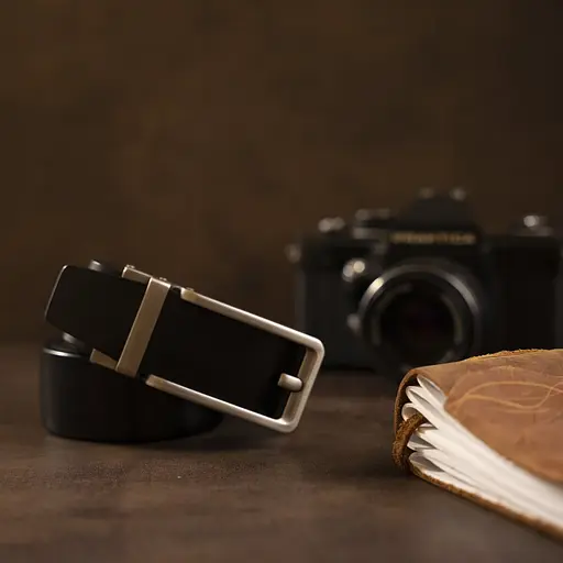 Ремінь шкіряний Vintage чоловічий 115х3,4 см acs0015147 - фото 7