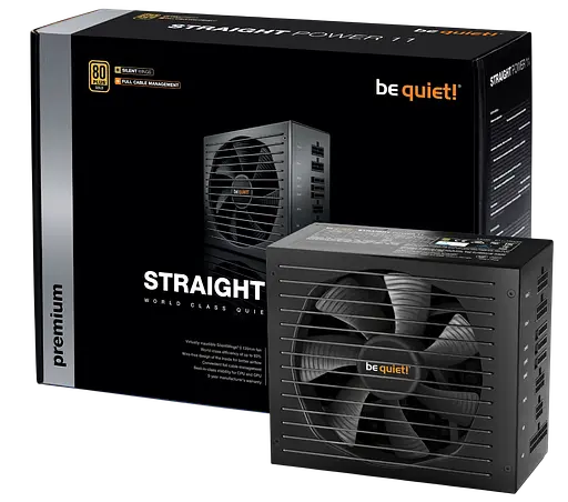 Блок питания be quiet! Straight Power 11 750W 80+ Gold (BN283) Б/У - фото 1