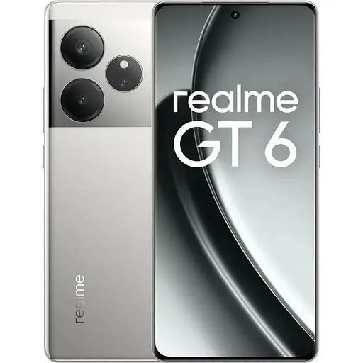 Смартфон Realme GT 6, 8/256GB Fluid Silver (Global) [NFC, 5G]