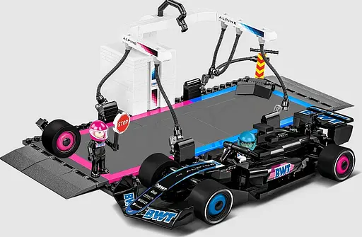 Конструктор COBI BWT Alpine F1 Team Pit Stop 1:26 477 деталей 1685 - фото 3