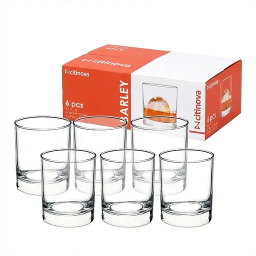 Набір склянок для віскі Citinova Barley 325 мл 6 шт. (PJ 19-11) - фото 3