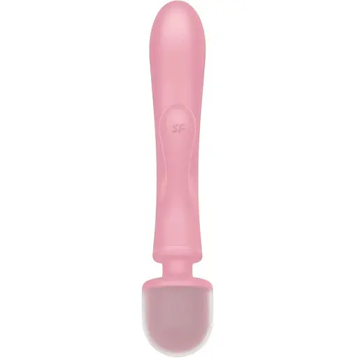 Вибратор для пар Satisfyer Triple Lover Pink: Тройная стимуляция управление через приложение розовый - фото 6