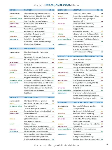 Sicher! C1.2 Kurs- und Arbeitsbuch C1 Lektion 7-12 mit CD-Rom zum Ar - фото 3