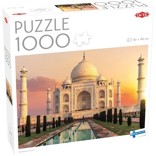 Пазл Tactic Тадж-Махал на закате 1000 элементов
