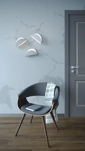 Настінний світильник Premium Skarlat RWLB109 7W WH 3000K - фото 5