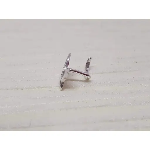 Серебряная серьга-пирсинг в нос Dear. 1026С - фото 3