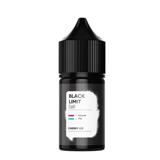 Набор компонентов для самозамеса солевой заправки Black Limit 30 мл Cherry Ice, вишня лёд 0-65 мг (18272) - фото 2