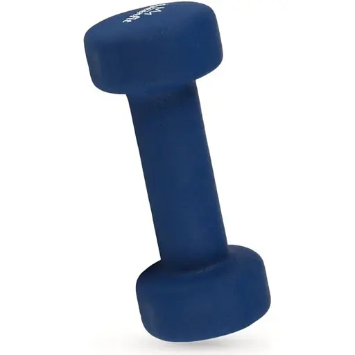 Гантели для фитнеса неопреновые Queenfit 2х2кг темно-синий - фото 4