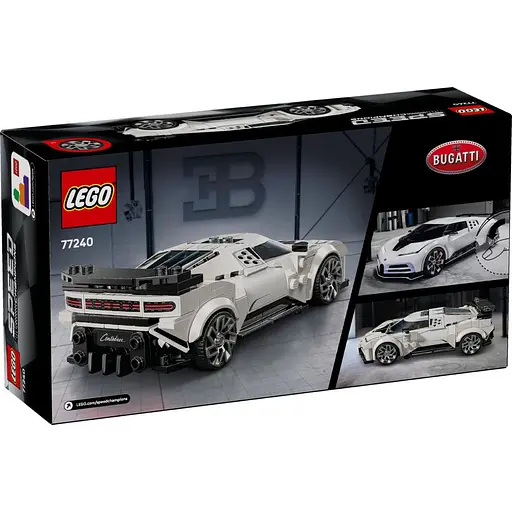 Конструктор LEGO Speed Champions Спортивный гиперкар Bugatti Centodieci 291 деталь (77240) - фото 9