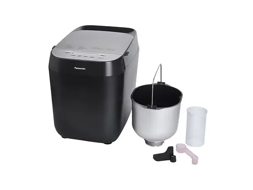 Panasonic Хлебопечка 700Вт программ-18 максимальный вес -1 кг форма-круг пластик черный - фото 10