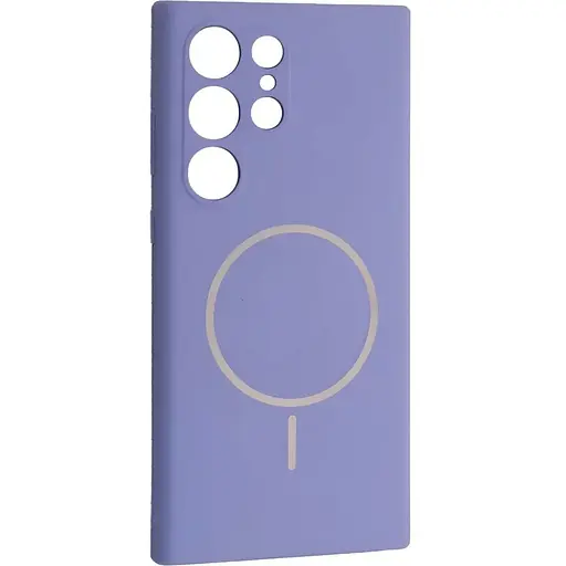 Чохол DK Luxury Silicone Case with MagSafe для Samsung Galaxy S25 Ultra Elegant Purple [132176]