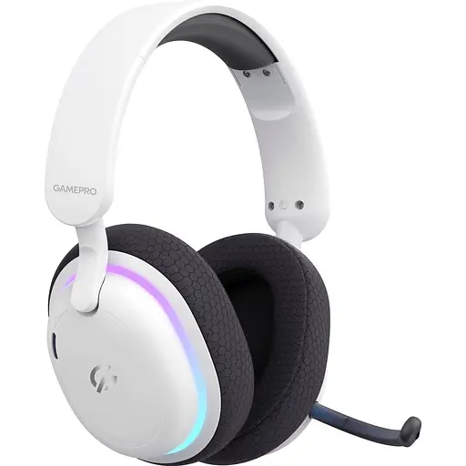 Игровые наушники GamePro Asgard Bragi RGB White (HSW250W) [129019] - фото 2