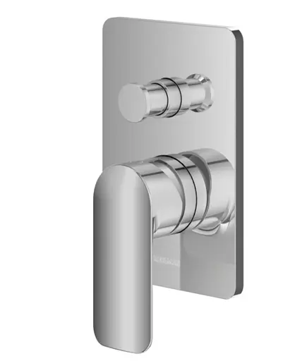 Душова система прихованного монтажу Kohlman Texen хром + Box прихованого монтажу QW210TR35, Хром - фото 4