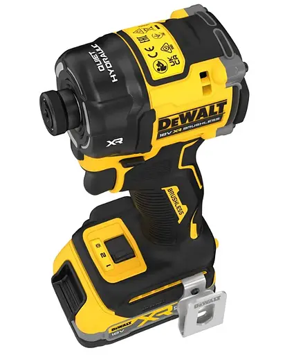 Шурупокрут ударний гідравлічний акумуляторний DeWalt безщітковий з АКБ та ЗП (DCF870E2T) - фото 6