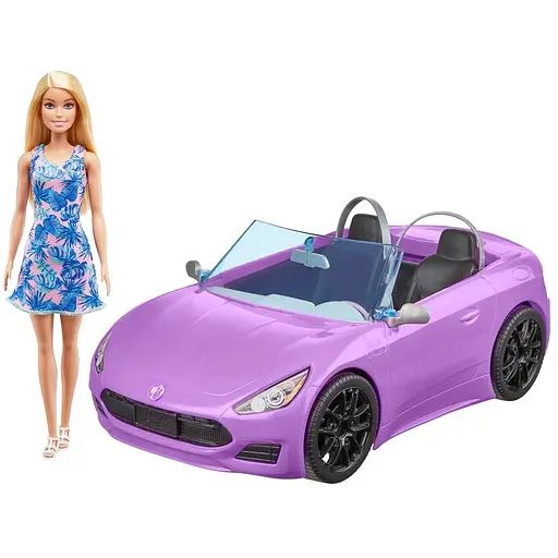 Лялька Barbie Бузковий кабріолет мрії (HBY29)