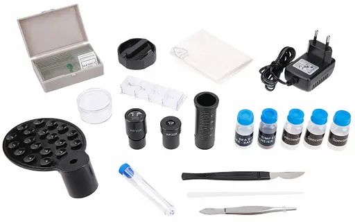 Мікроскоп Carbon Biologic 40x-1600x з адаптером для смартфона та набором для дослідів - фото 3