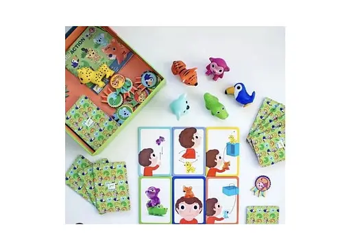 Настольная игра Djeco Пирамидки (Little action) (DJ08557) - фото 6