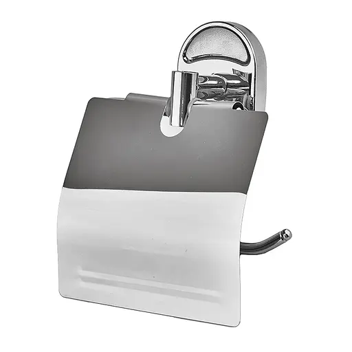 Паперотримач з кришкою Zerix AFB-0103 ZX5063 Хром - фото 4