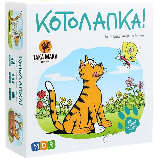 Игра настольная Такая Мака Котолапка (100001-UA) - фото 1