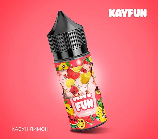 Набір компонентів для самозамісу сольової заправки Flavorlab Kayfun Кавун Лимон 30 мл, 0-50 мг (18712) - фото 2