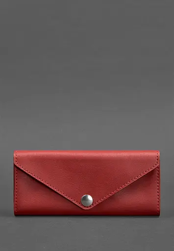 Женский кожаный кошелек Керри 1.0 красный - фото 2