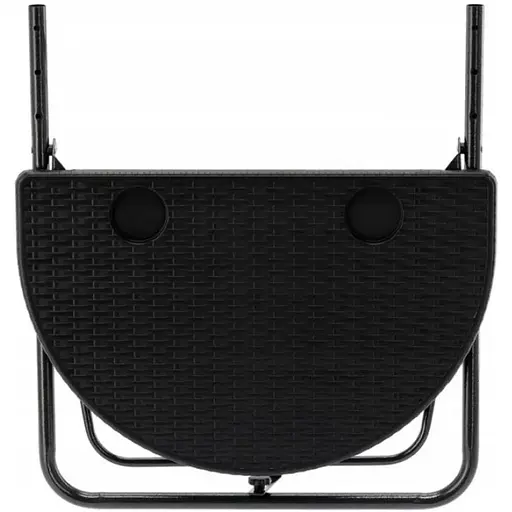 Підвісний столик Chomik Garden Line Mono балконний чорний - фото 8