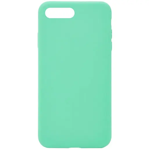 Чохол Epik Silicone Case Full Protective AA No Logo для Apple iPhone 7 plus/8 plus 5.5 Зелений/Spearmint