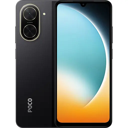 Смартфон Xiaomi Poco C71 4/128GB Black (Global) (с зарядным устройством)