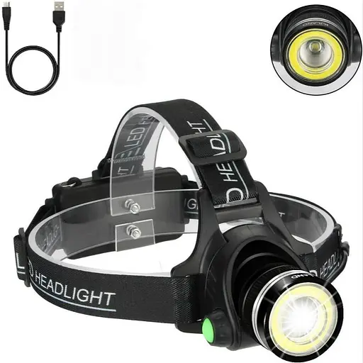 Налобний ліхтар KJ600000 Т6 1200 люмен + 5 режимів - фото 7