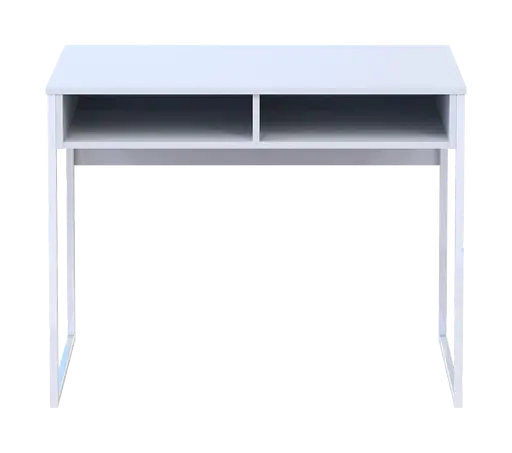 Стіл письмовий Doros Барт Білий з полицею 100х55х78.1 (41510124) - фото 4