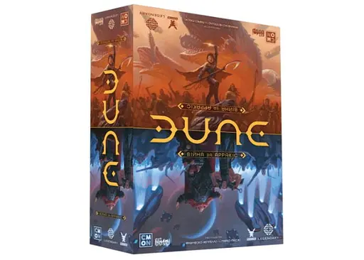 Настольная игра Geekach Games Дюна. Война за Арракис (Dune: War for Arrakis) (укр.) (GKCH186dw)