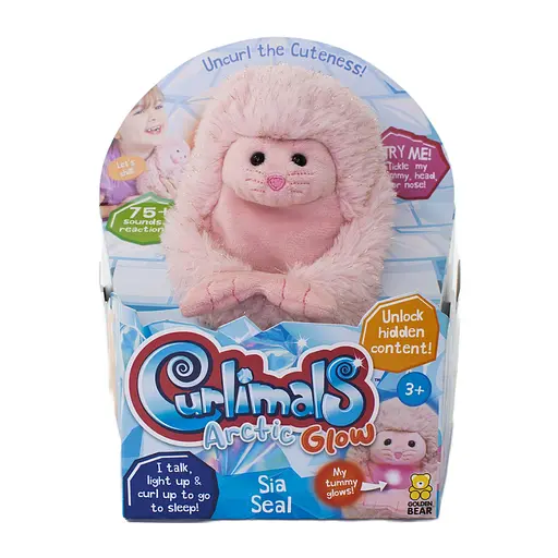 Інтерактивна іграшка Curlimals серії "Arctic Glow" - Морський Котик Сіа Curlimals 3726 - фото 2