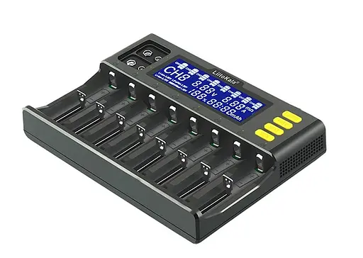 Универсальное зарядное устройство Liitokala Lii-S12 - фото 3