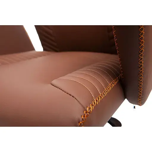 Офисное кресло GT Racer B-2380, коричневое (B-2380 Brown) - фото 9