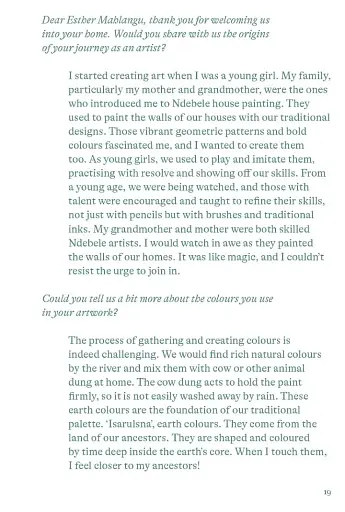 Esther Mahlangu. To Paint is in My Heart - фото 11