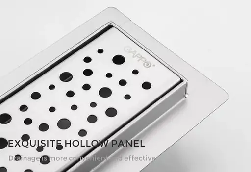 Душевой трап Gappo 70х500 мм, нержавеющая сталь G85007-2 - фото 6