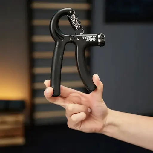 Набір еспандерів регульованих Trex Sport TX-002HGB 5-60кг чорно-сірий - фото 8