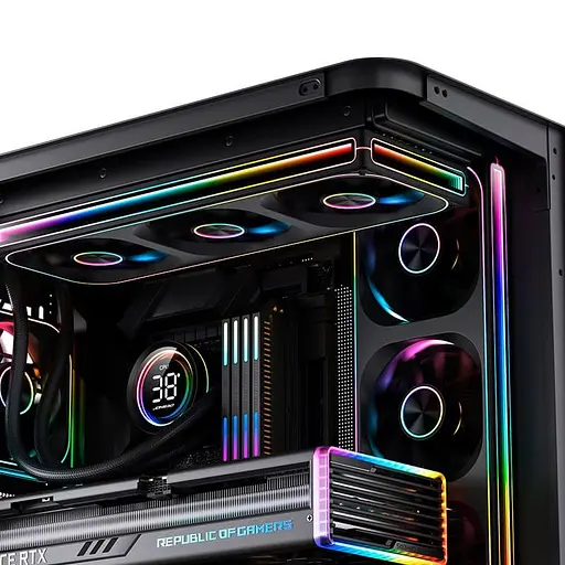 СВО Jonsbo TH-240 Black (Intel LGA 1200/115X/17XX/1851; AMD AM4/AM5) (TH-240 Black) - фото 9