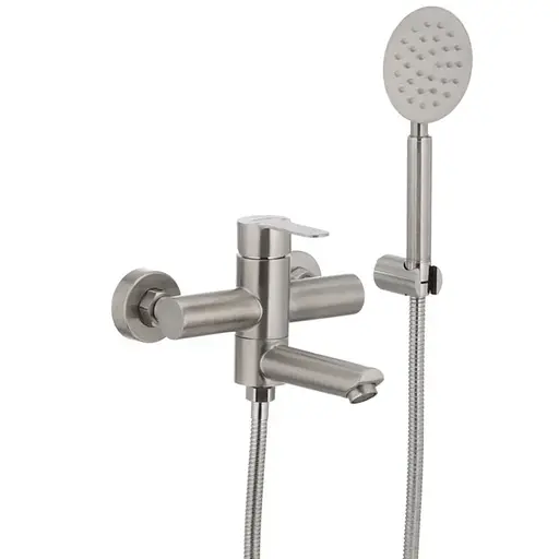 Смеситель для ванны Mixxus DAX-009 SS2803 Нержавеющая сталь - фото 1