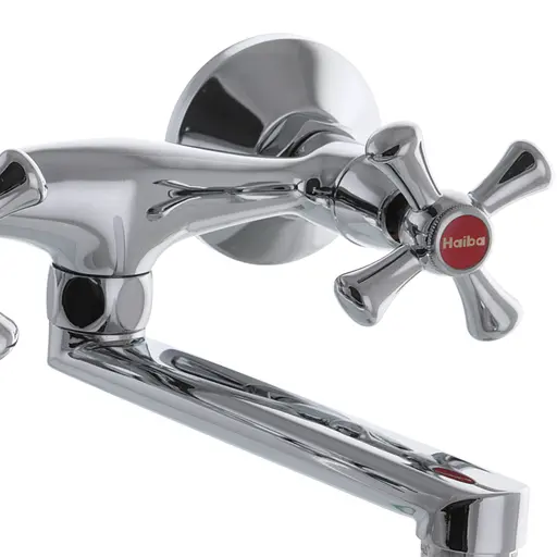 Змішувач для кухні Haiba Smes 361 HB0380 Хром - фото 2
