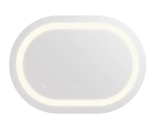 Дзеркало Qtap Gemini (GE1) овальне з LED-підсвічуванням Touch QT2578R6080 - фото 5